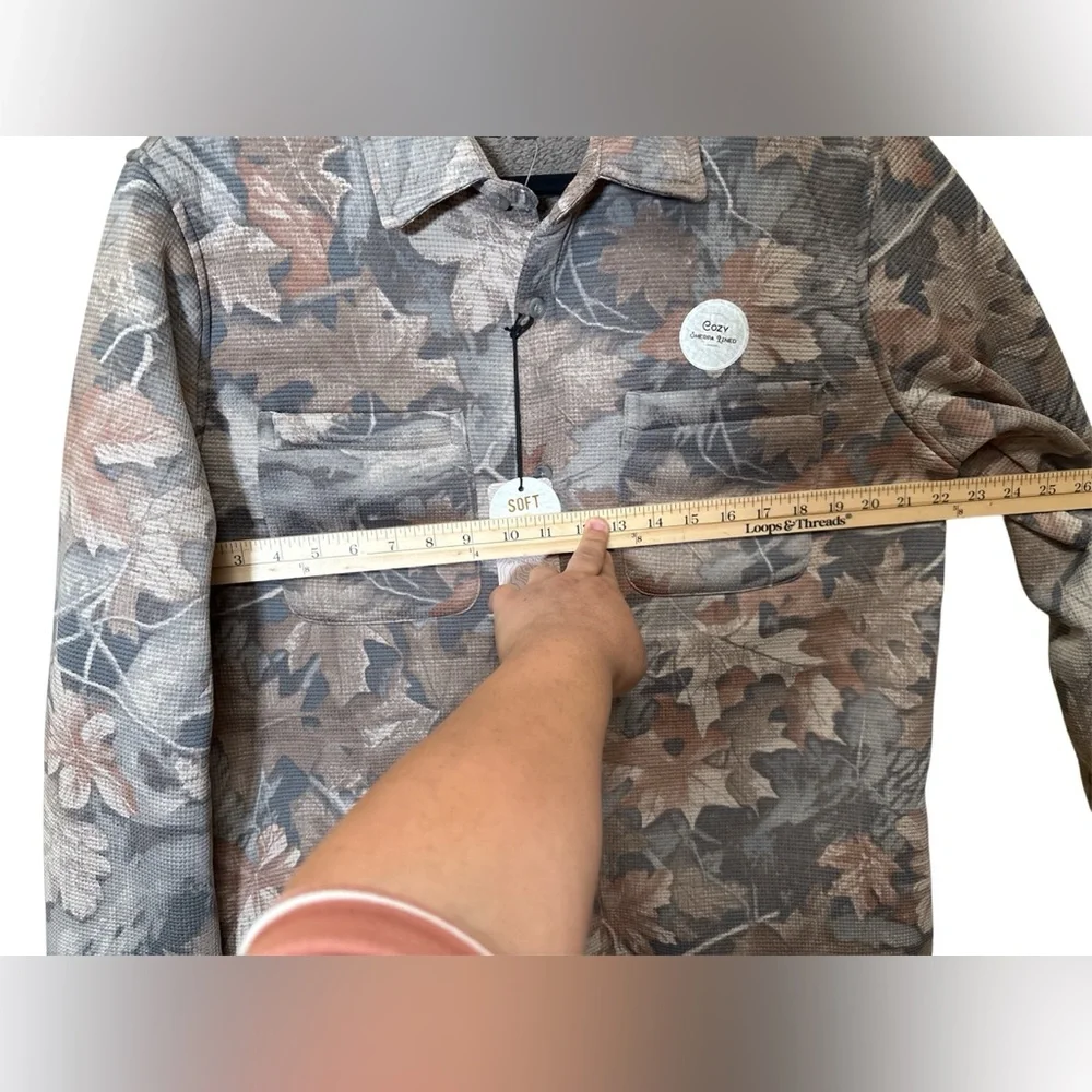 NoMAD Burton Camo Sherpa,Size M,100% Polyester,NWT